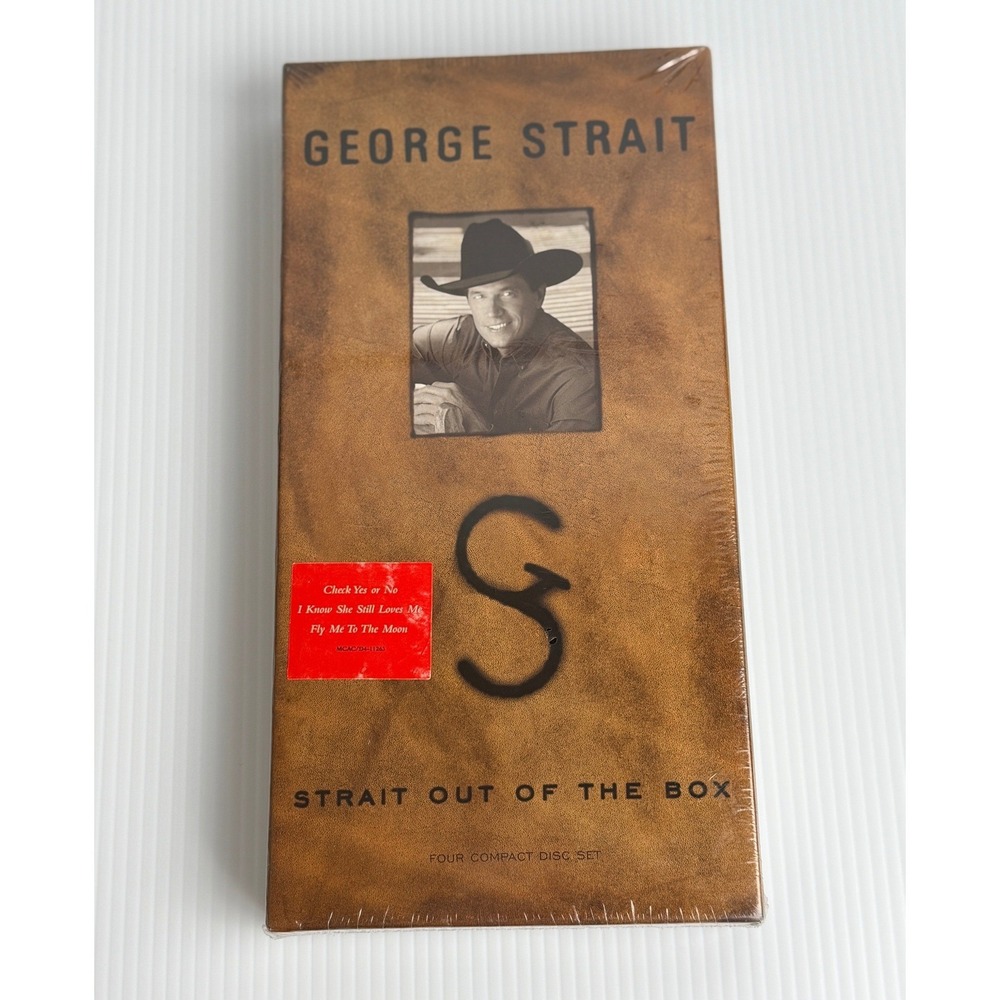 NEW FACTORY SEALED- Strait Out of the Box George Strait (4 CD Set)